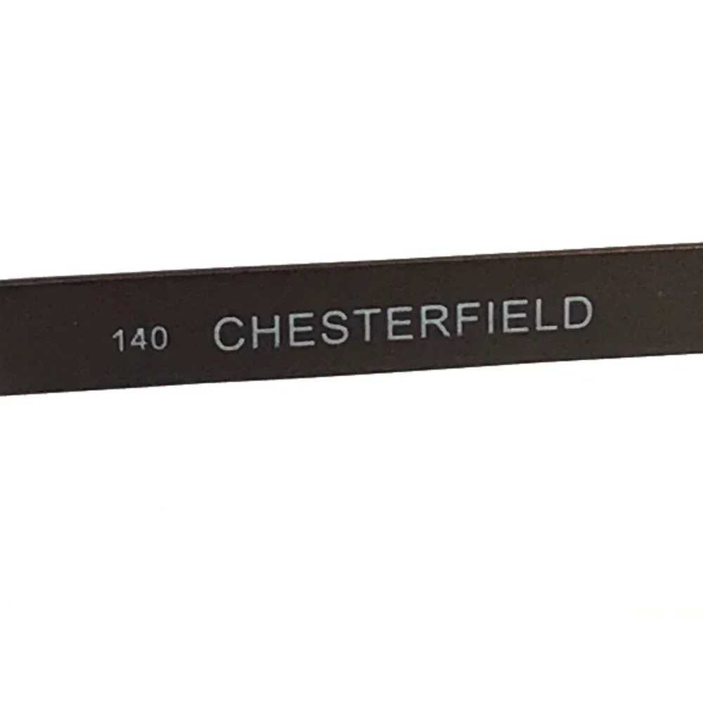 Chesterfield Eyeglasses Frames CH863 01F1 Brown Rectangle Half Rim 53-18-140